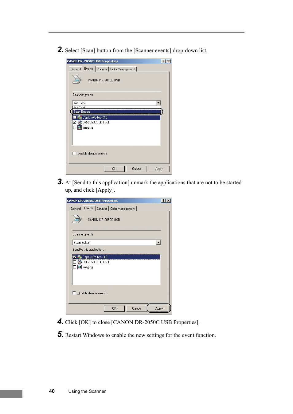 Canon DR-2050SP User Manual | Page 46 / 103