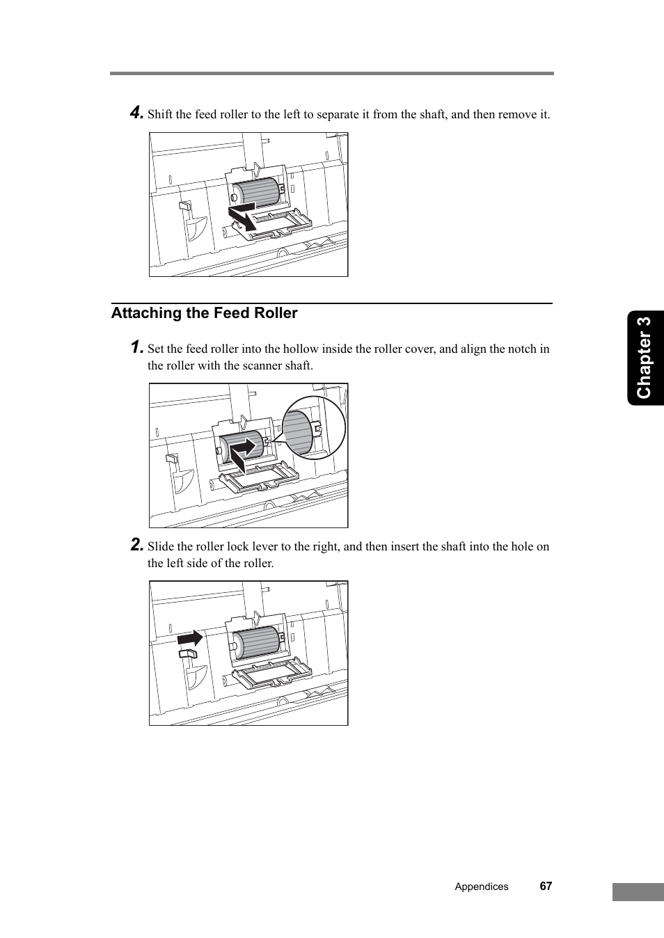 Ved. (see p. 67, Chapter 3 4 | Canon DR-2050SP User Manual | Page 73 / 103