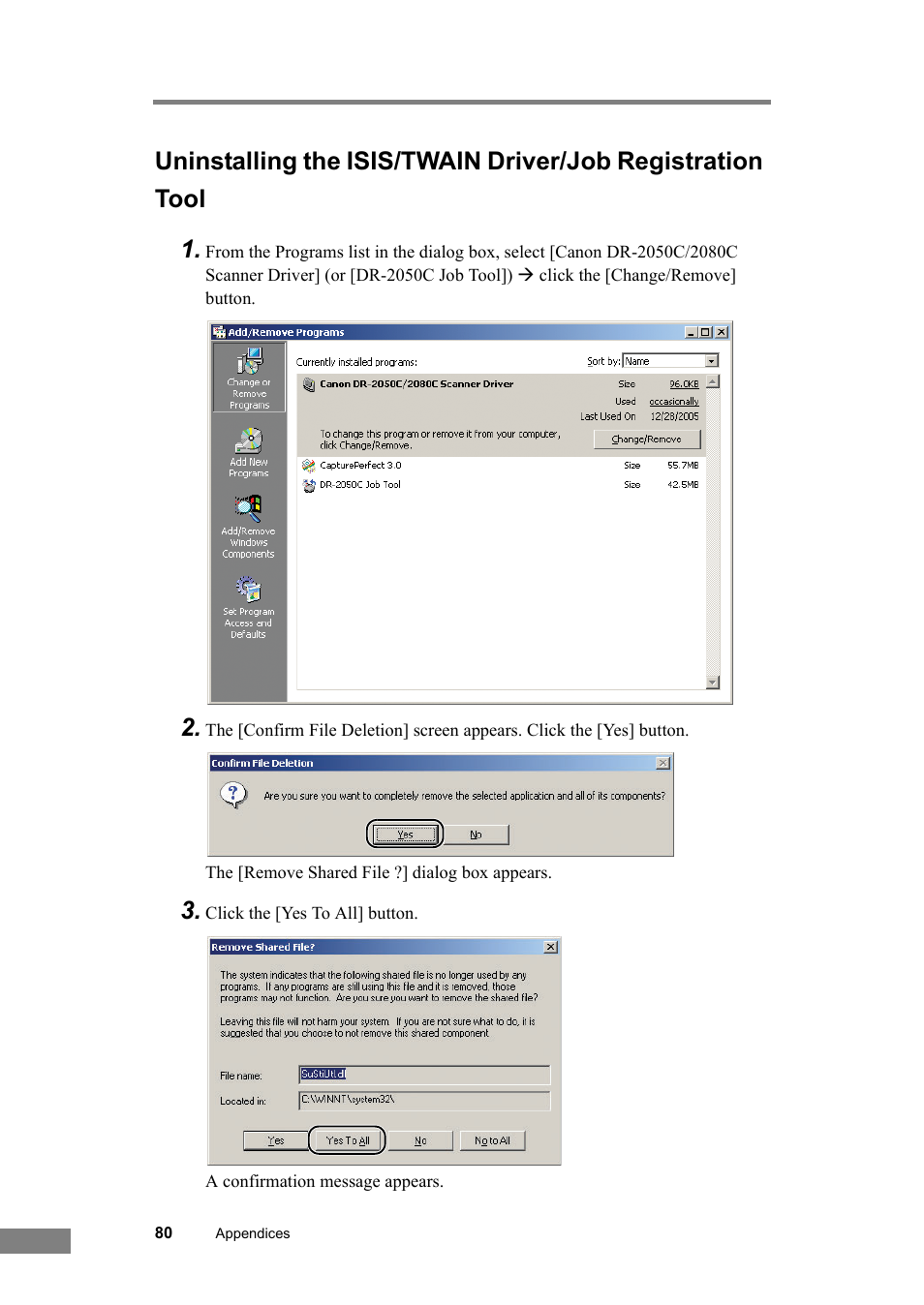 Canon DR-2050SP User Manual | Page 86 / 103