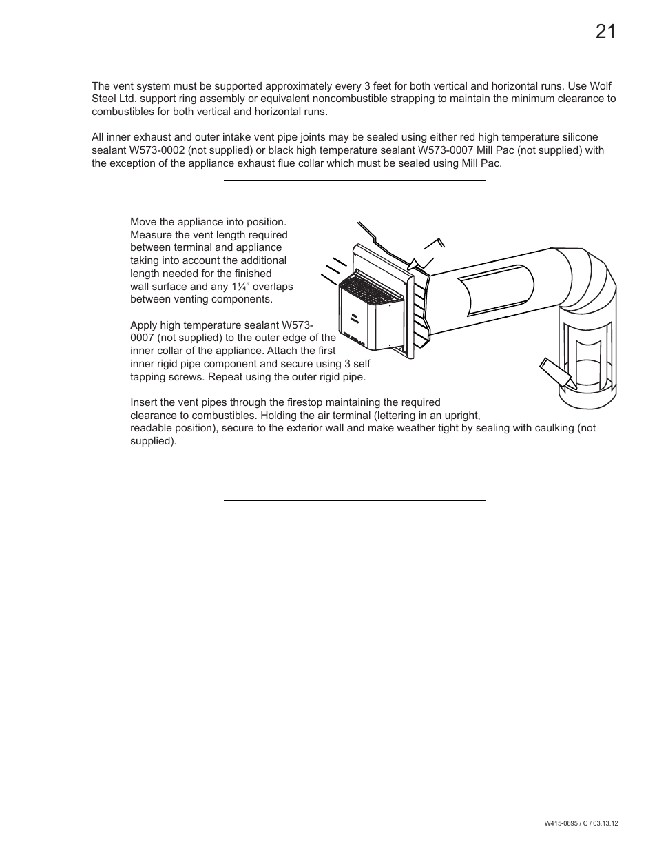 Continental Fireplaces CLHD45 User Manual | Page 21 / 56