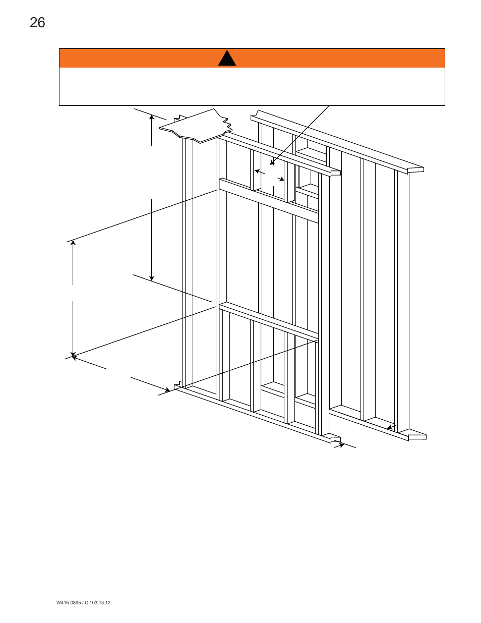 Warning | Continental Fireplaces CLHD45 User Manual | Page 26 / 56