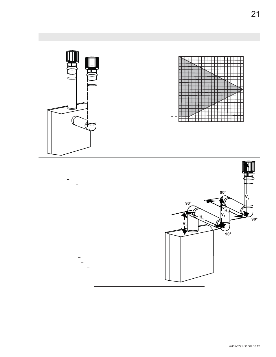 11 top or rear exit vertical termination | Continental Fireplaces CDVS600 User Manual | Page 21 / 56