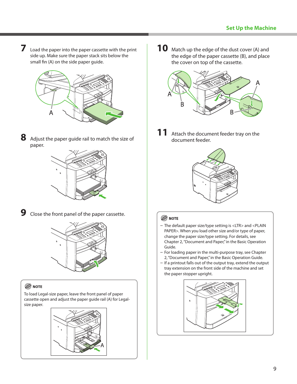 Canon ImageCLASS MF4270 User Manual | Page 11 / 36
