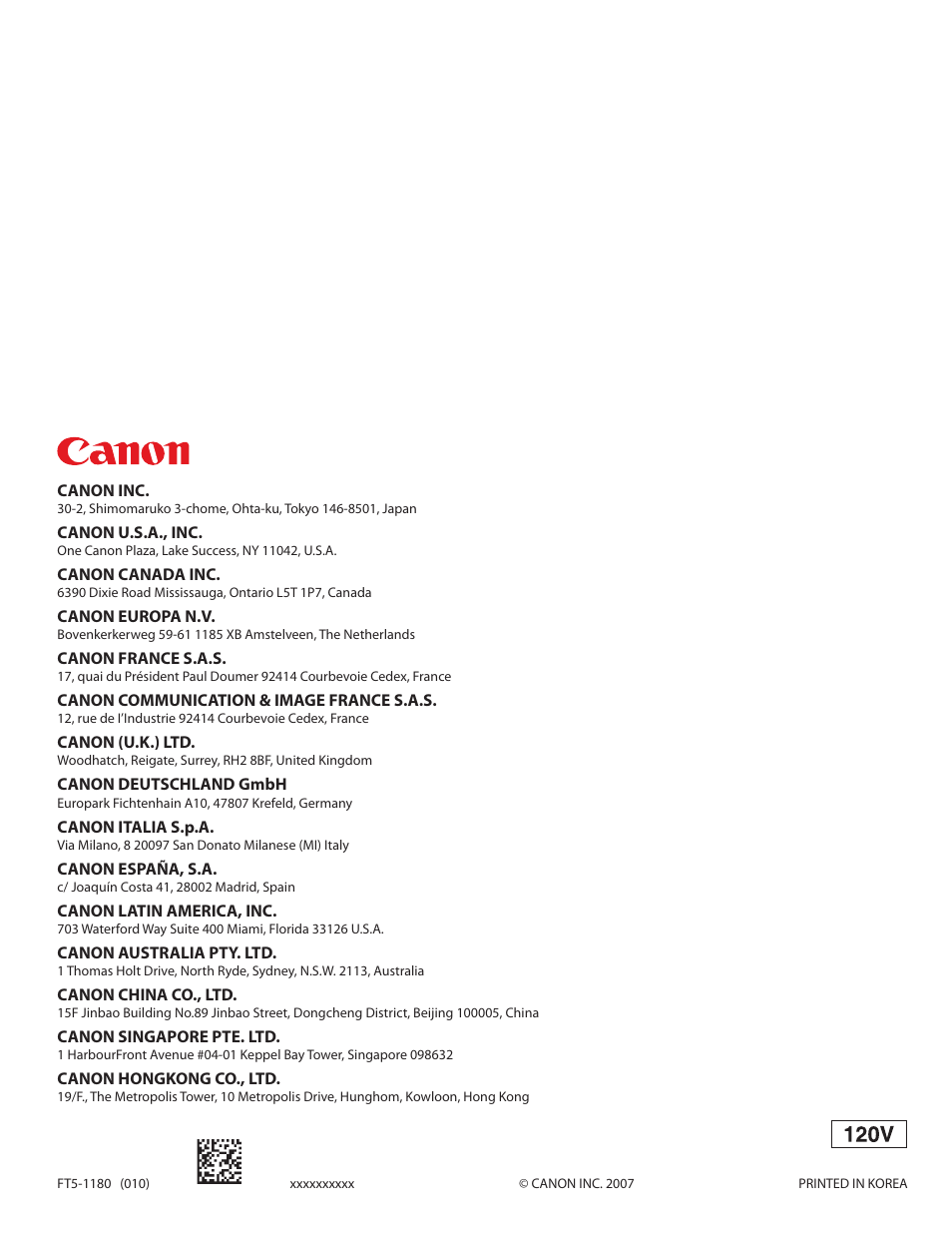 Canon ImageCLASS MF4270 User Manual | Page 36 / 36