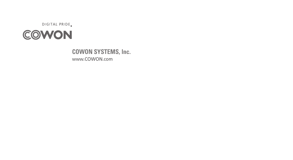 COWON S9 User Manual | Page 45 / 45