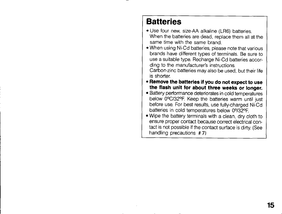 Operaciones preliminares, Carga de las pilas | Canon 430 EZ User Manual | Page 15 / 153