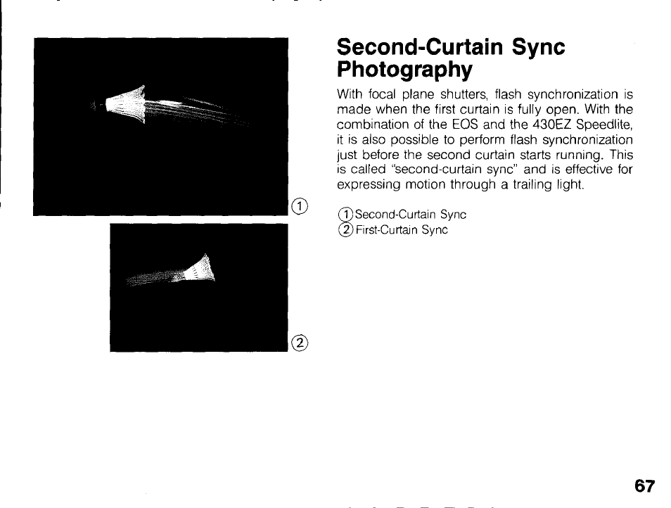 Aperture-priority (av) shooting | Canon 430 EZ User Manual | Page 67 / 153