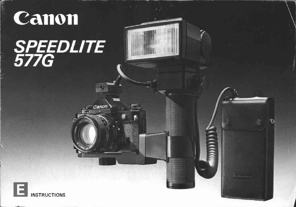 Canon 577 G User Manual | 49 pages