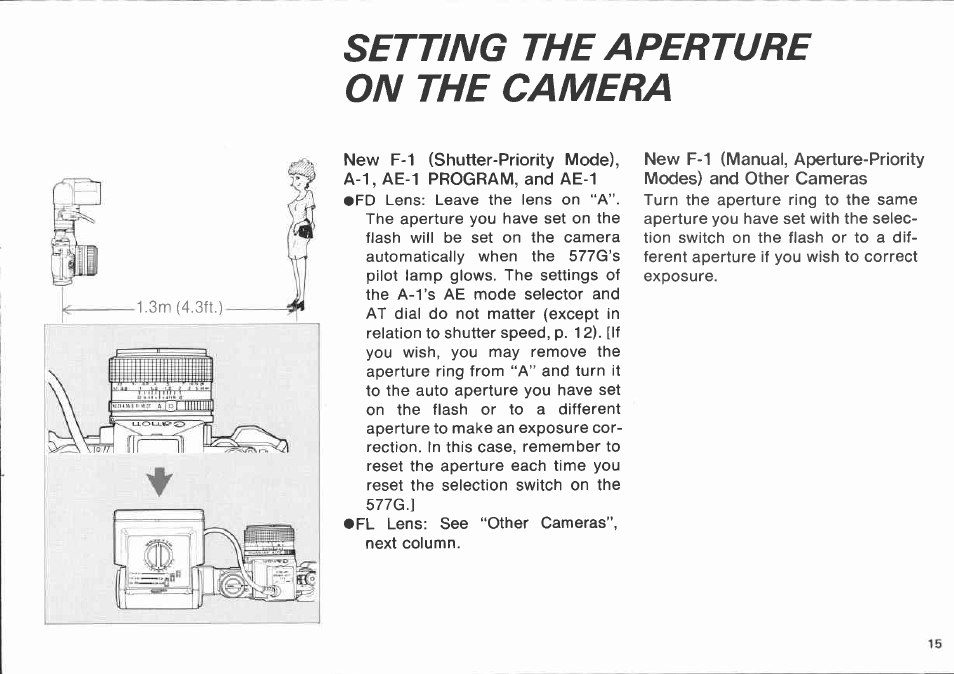 Canon ae-1 program, ae-1, and al-1, Canon av-1, Other cameras | Canon 577 G User Manual | Page 15 / 49