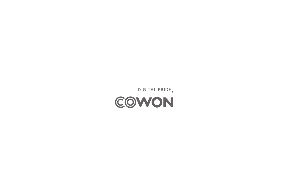 COWON A5 User Manual | Page 28 / 28