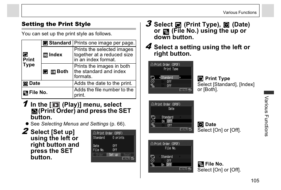 Canon A95 User Manual | Page 107 / 163