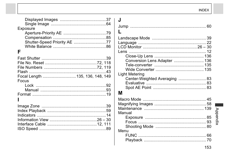 Canon A95 User Manual | Page 156 / 163