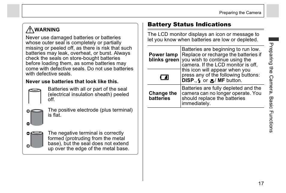 Canon A95 User Manual | Page 19 / 163