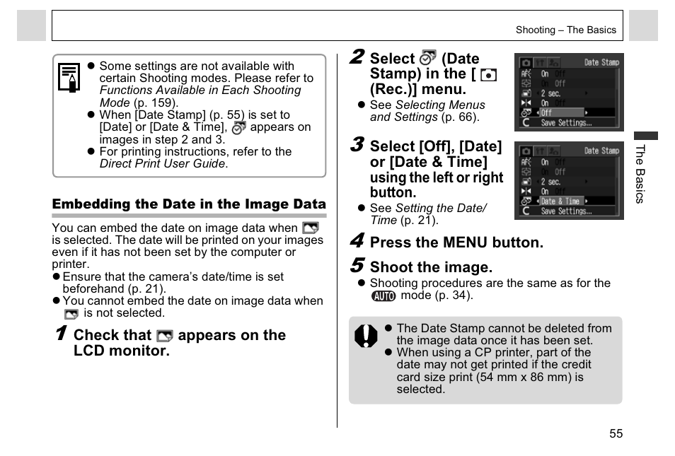 Canon A95 User Manual | Page 57 / 163