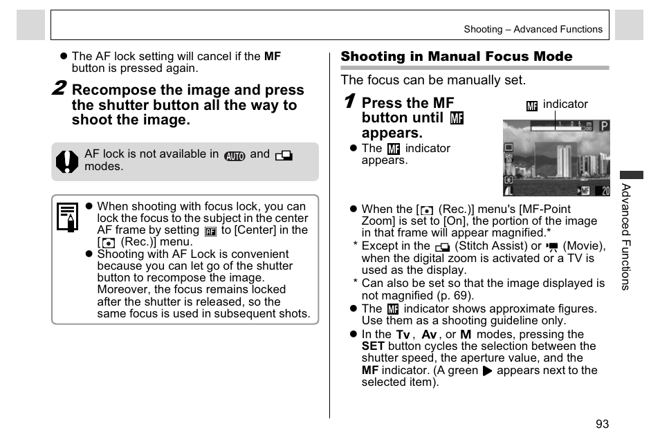 Canon A95 User Manual | Page 95 / 163