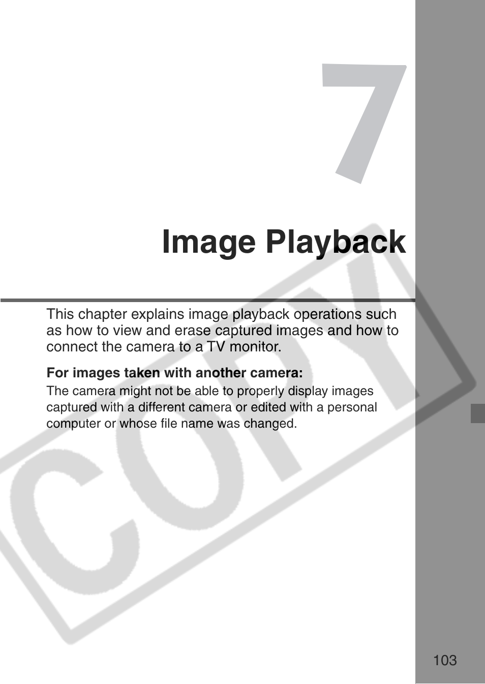 Canon EOS Rebel XT User Manual | Page 103 / 172