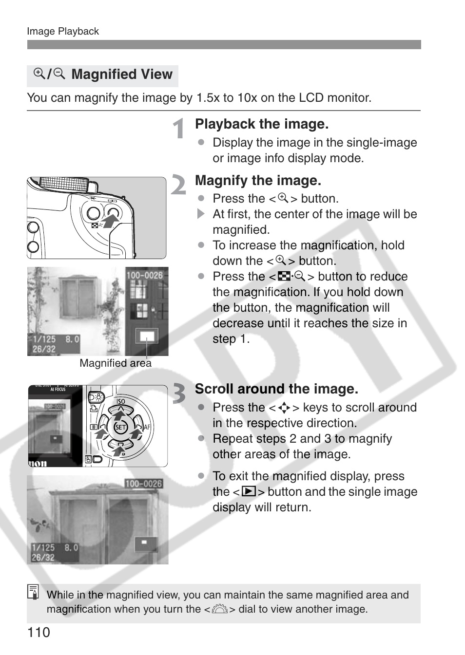 Canon EOS Rebel XT User Manual | Page 110 / 172