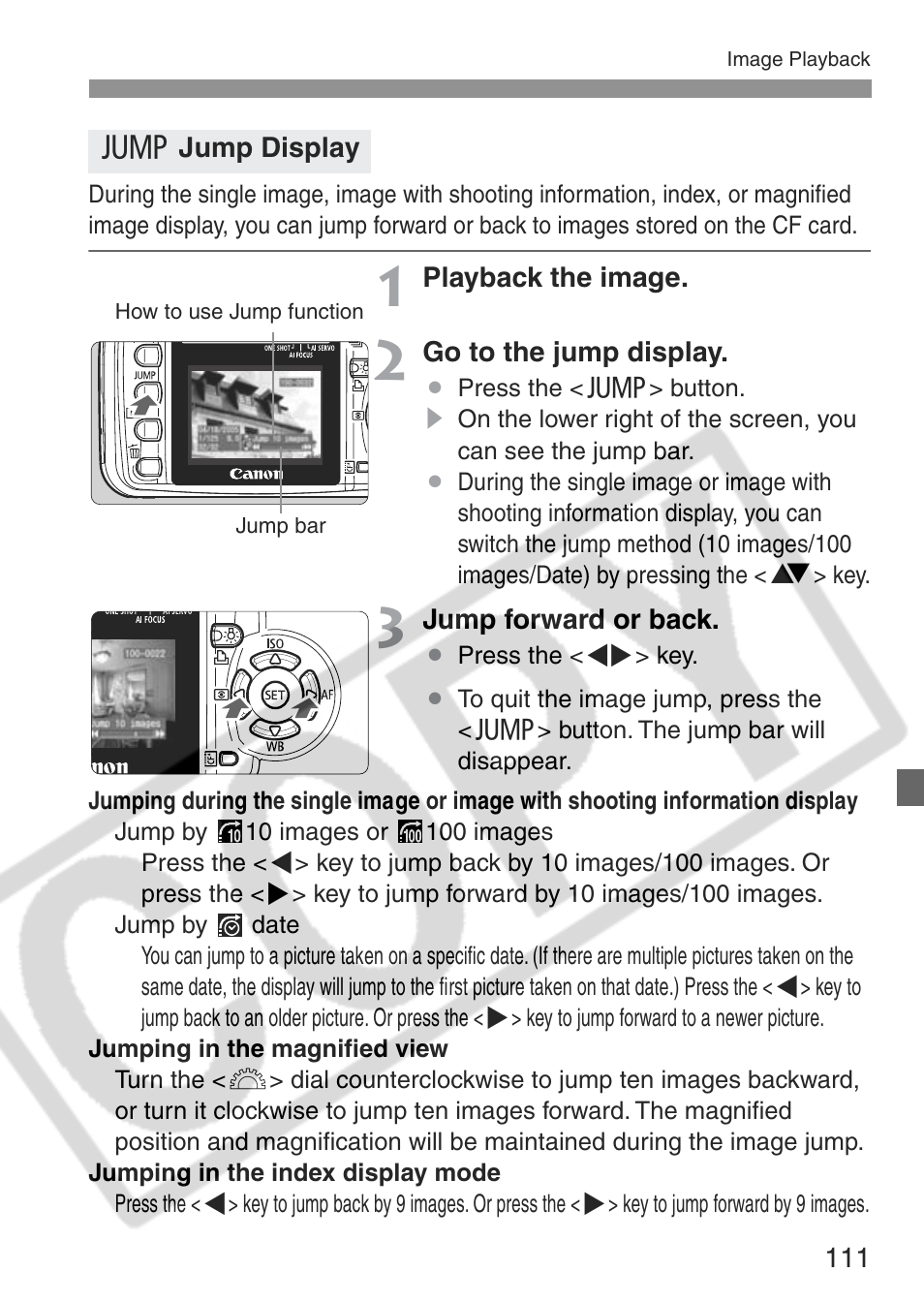 Canon EOS Rebel XT User Manual | Page 111 / 172
