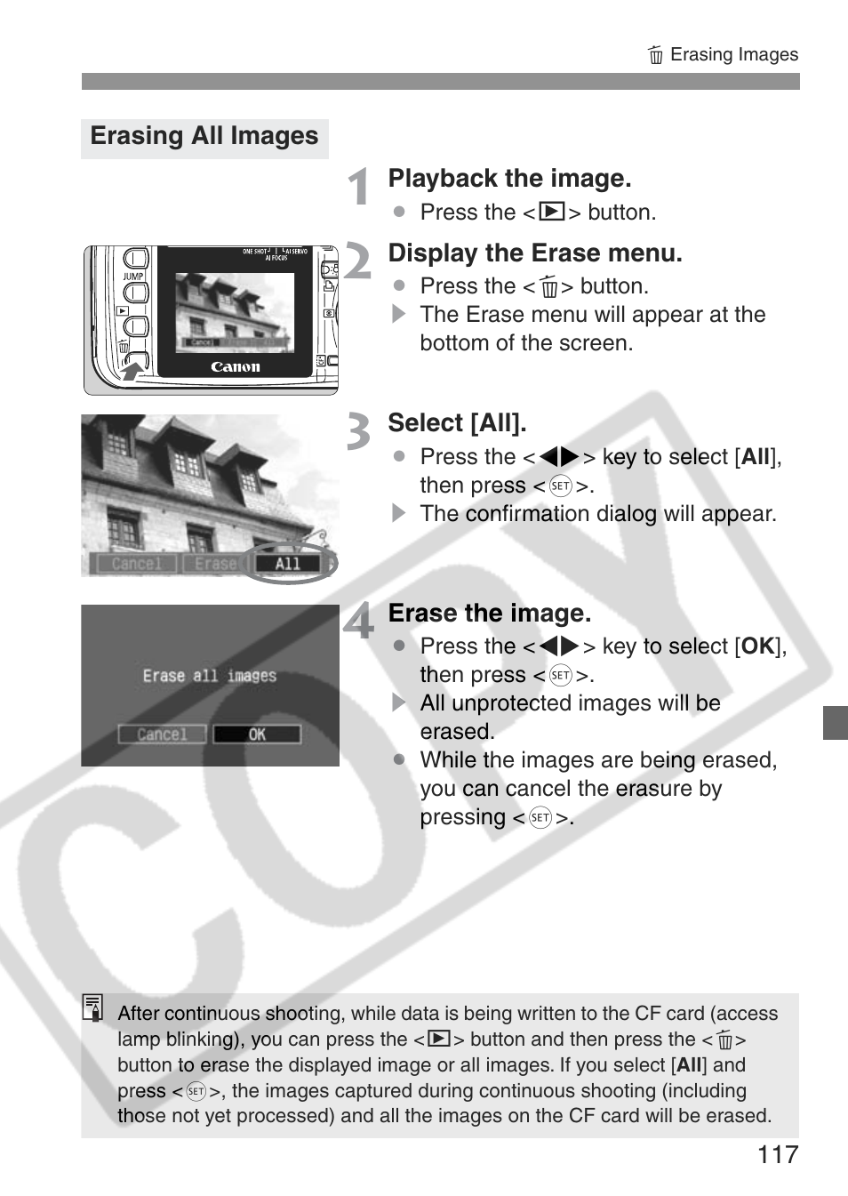 Canon EOS Rebel XT User Manual | Page 117 / 172