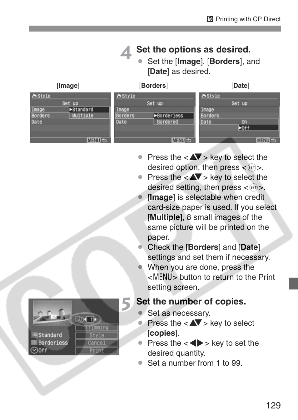 Canon EOS Rebel XT User Manual | Page 129 / 172