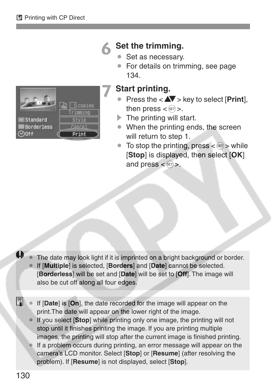 Canon EOS Rebel XT User Manual | Page 130 / 172