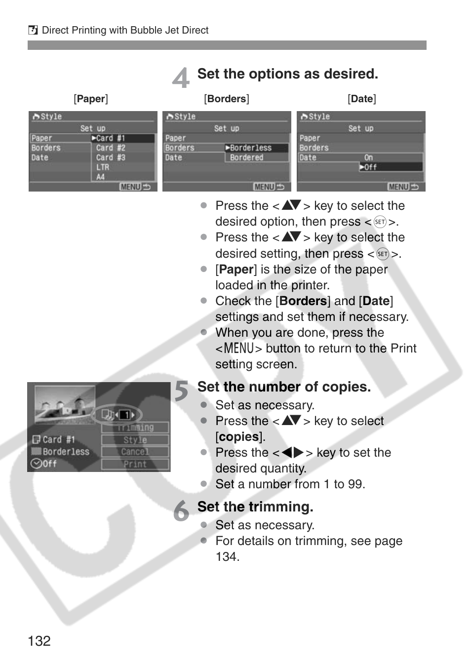 Canon EOS Rebel XT User Manual | Page 132 / 172