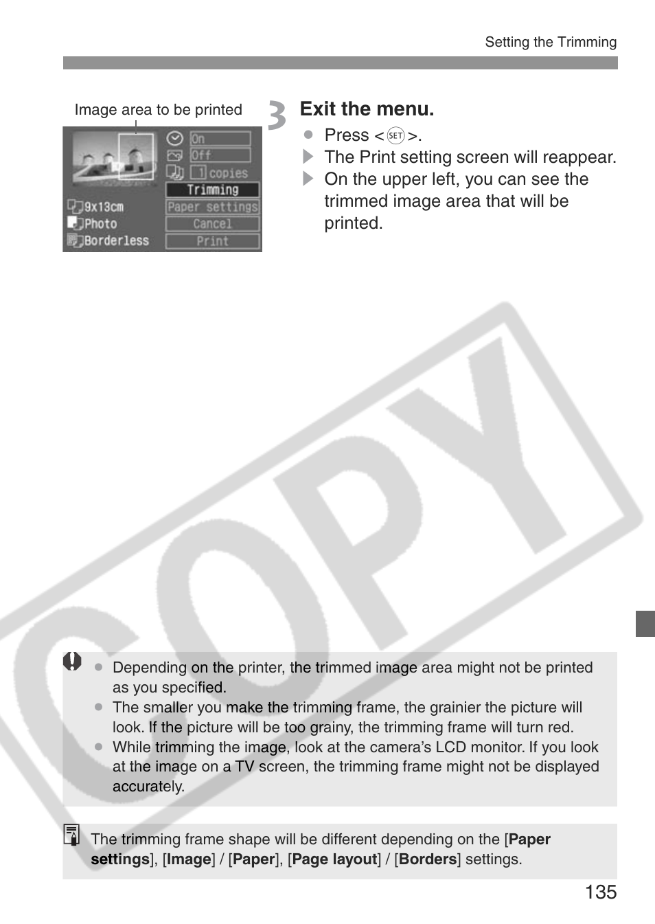 Canon EOS Rebel XT User Manual | Page 135 / 172