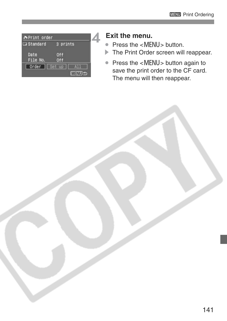 Canon EOS Rebel XT User Manual | Page 141 / 172