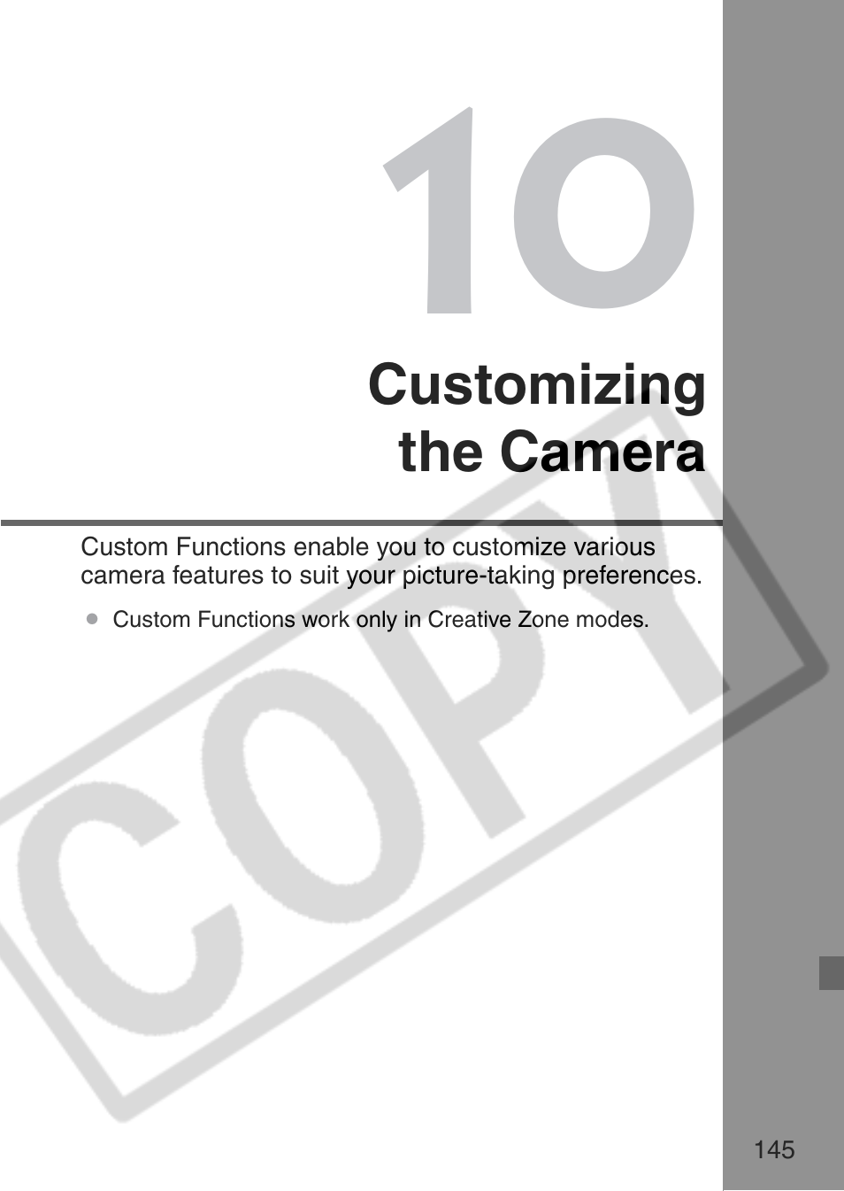 Canon EOS Rebel XT User Manual | Page 145 / 172