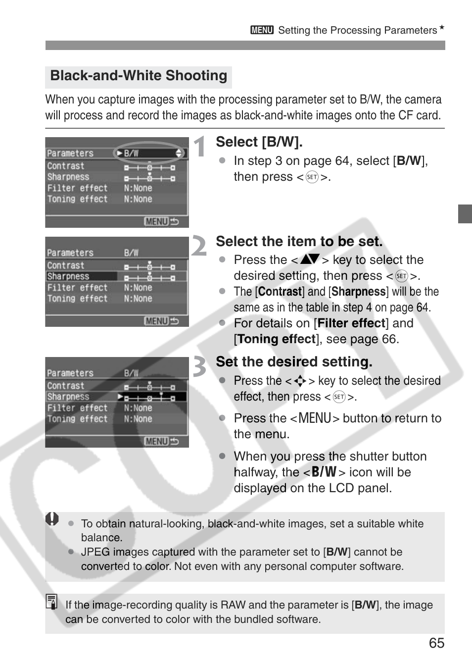 Canon EOS Rebel XT User Manual | Page 65 / 172