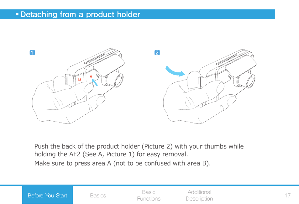 COWON AF2 User Manual | Page 17 / 38