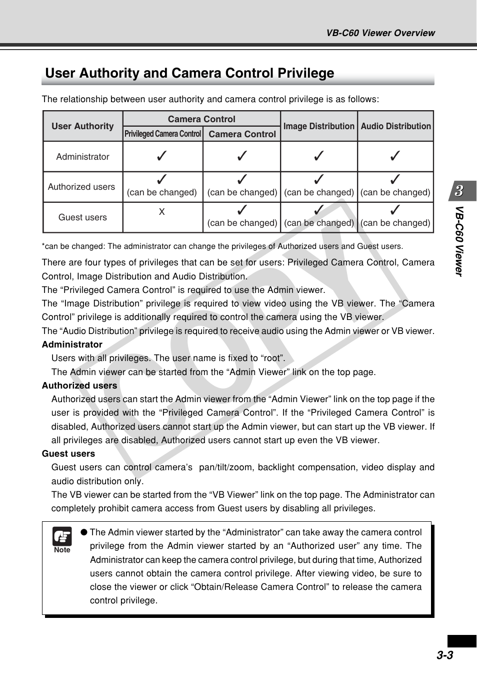 Cop y | Canon VB-C60 User Manual | Page 101 / 162