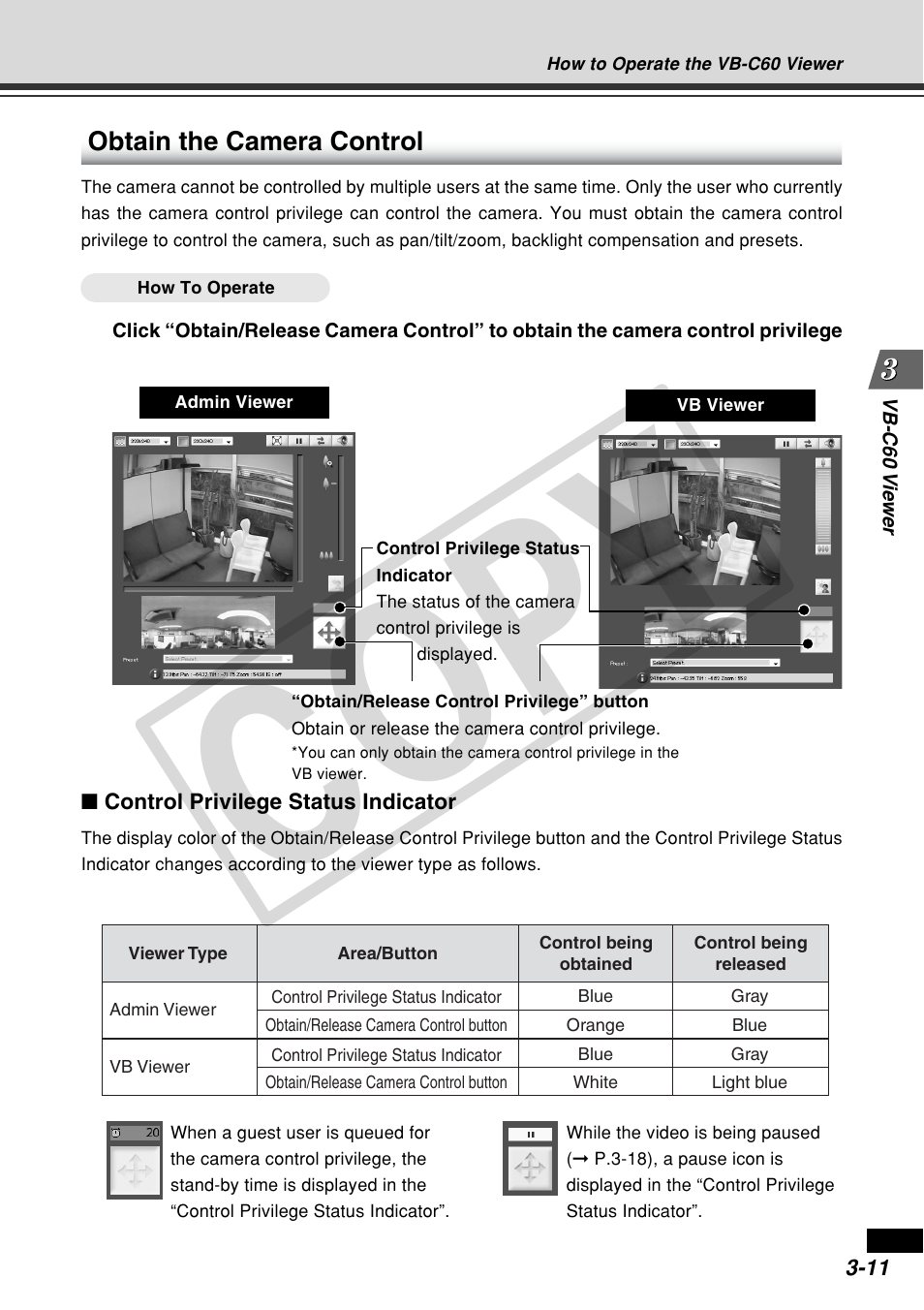 Cop y | Canon VB-C60 User Manual | Page 109 / 162
