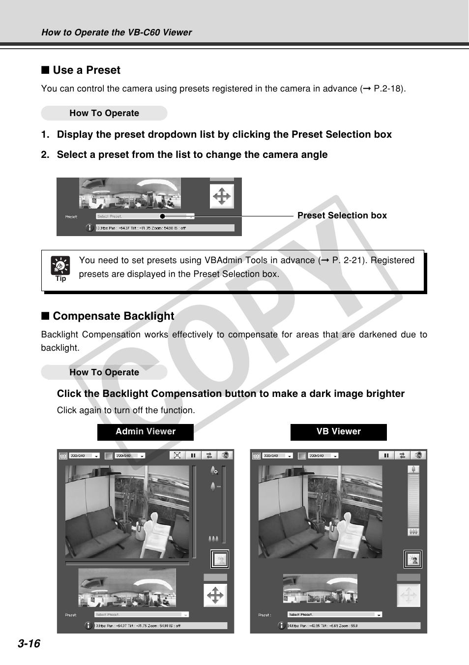 Cop y | Canon VB-C60 User Manual | Page 114 / 162