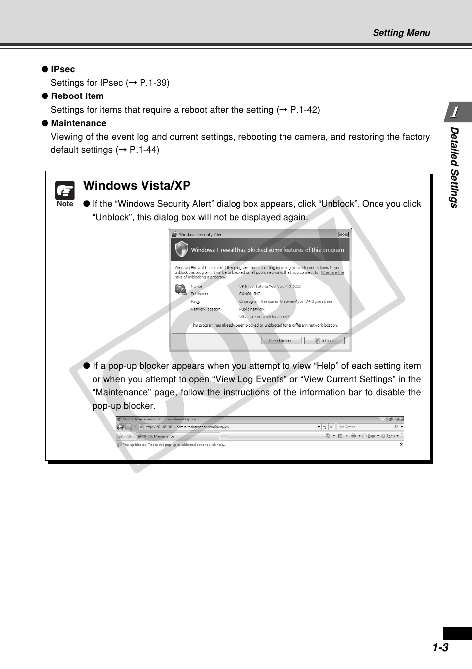 Cop y | Canon VB-C60 User Manual | Page 17 / 162