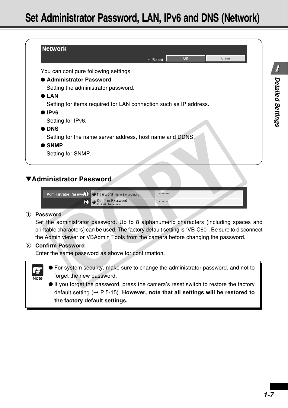 Cop y | Canon VB-C60 User Manual | Page 21 / 162