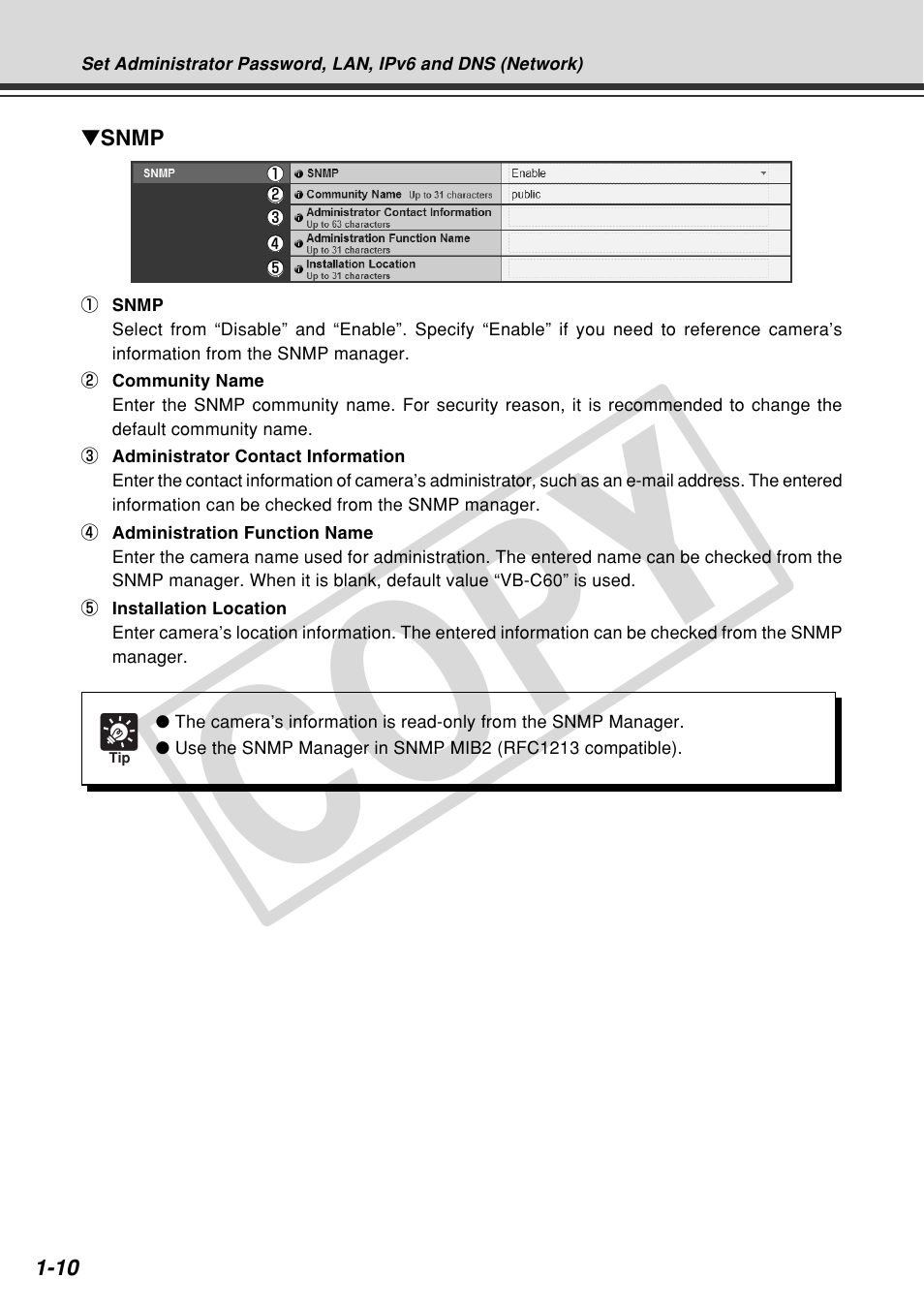 Cop y | Canon VB-C60 User Manual | Page 24 / 162