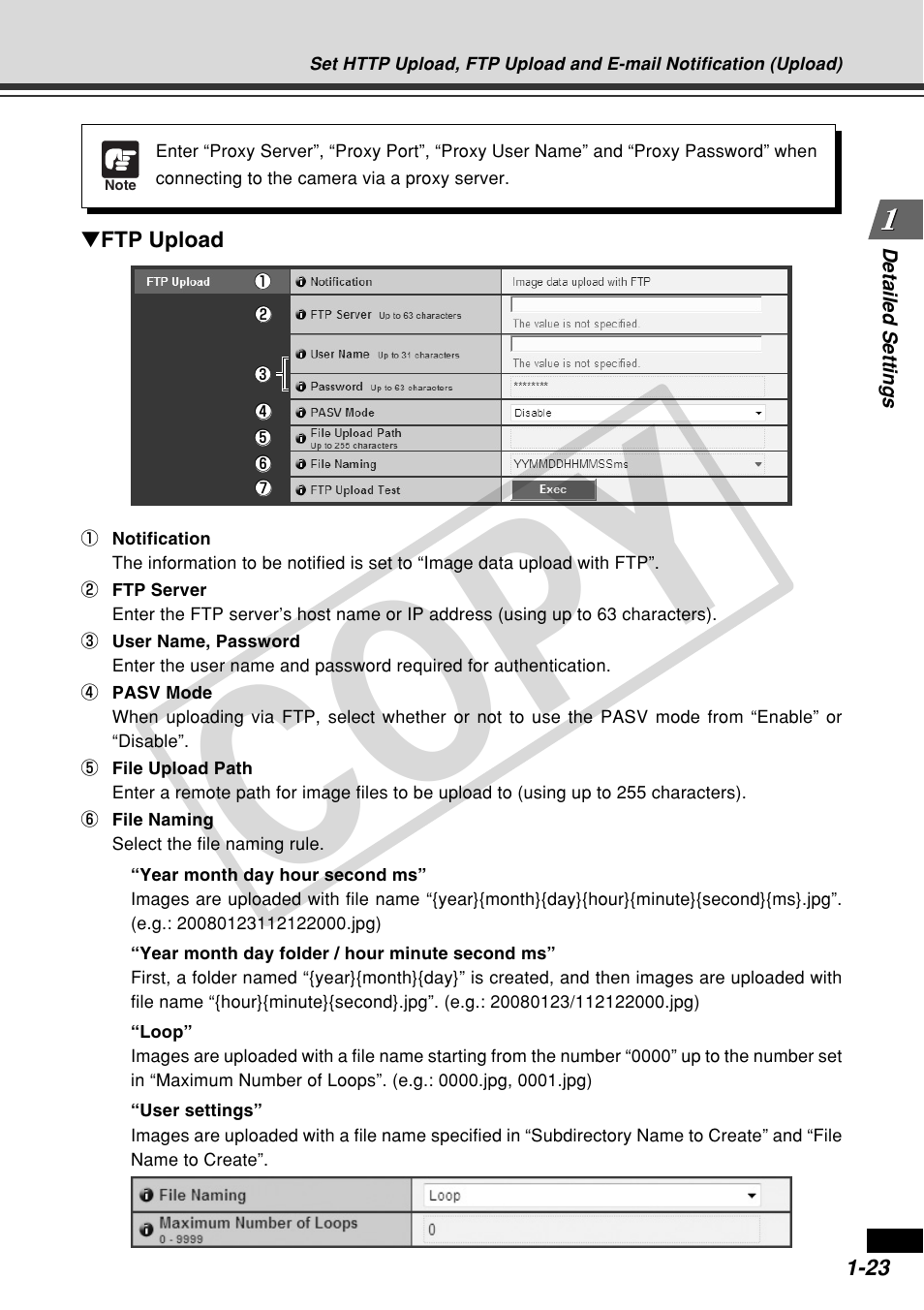 Cop y | Canon VB-C60 User Manual | Page 37 / 162