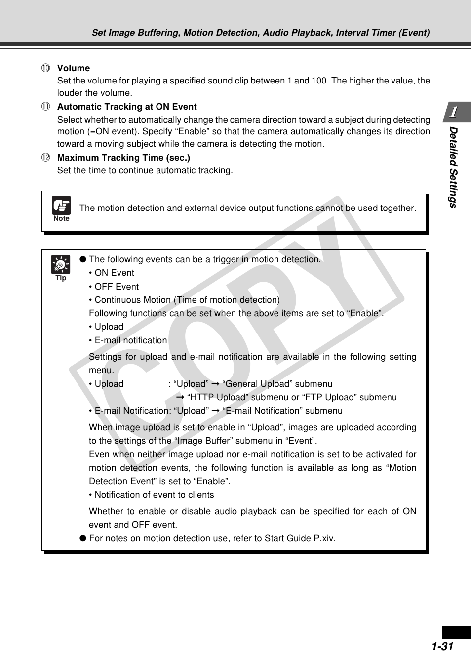 Cop y | Canon VB-C60 User Manual | Page 45 / 162