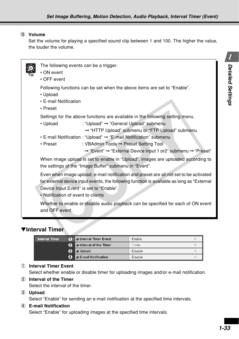 Cop y | Canon VB-C60 User Manual | Page 47 / 162