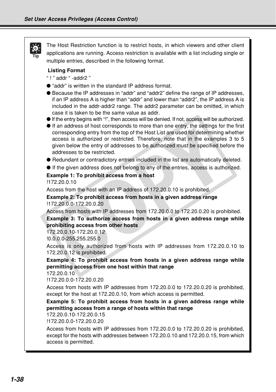 Cop y | Canon VB-C60 User Manual | Page 52 / 162