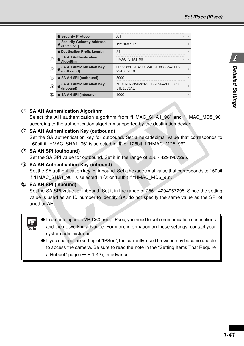 Cop y | Canon VB-C60 User Manual | Page 55 / 162