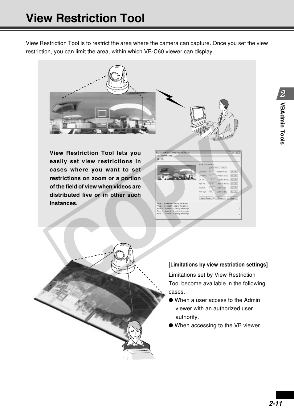 Cop y | Canon VB-C60 User Manual | Page 69 / 162