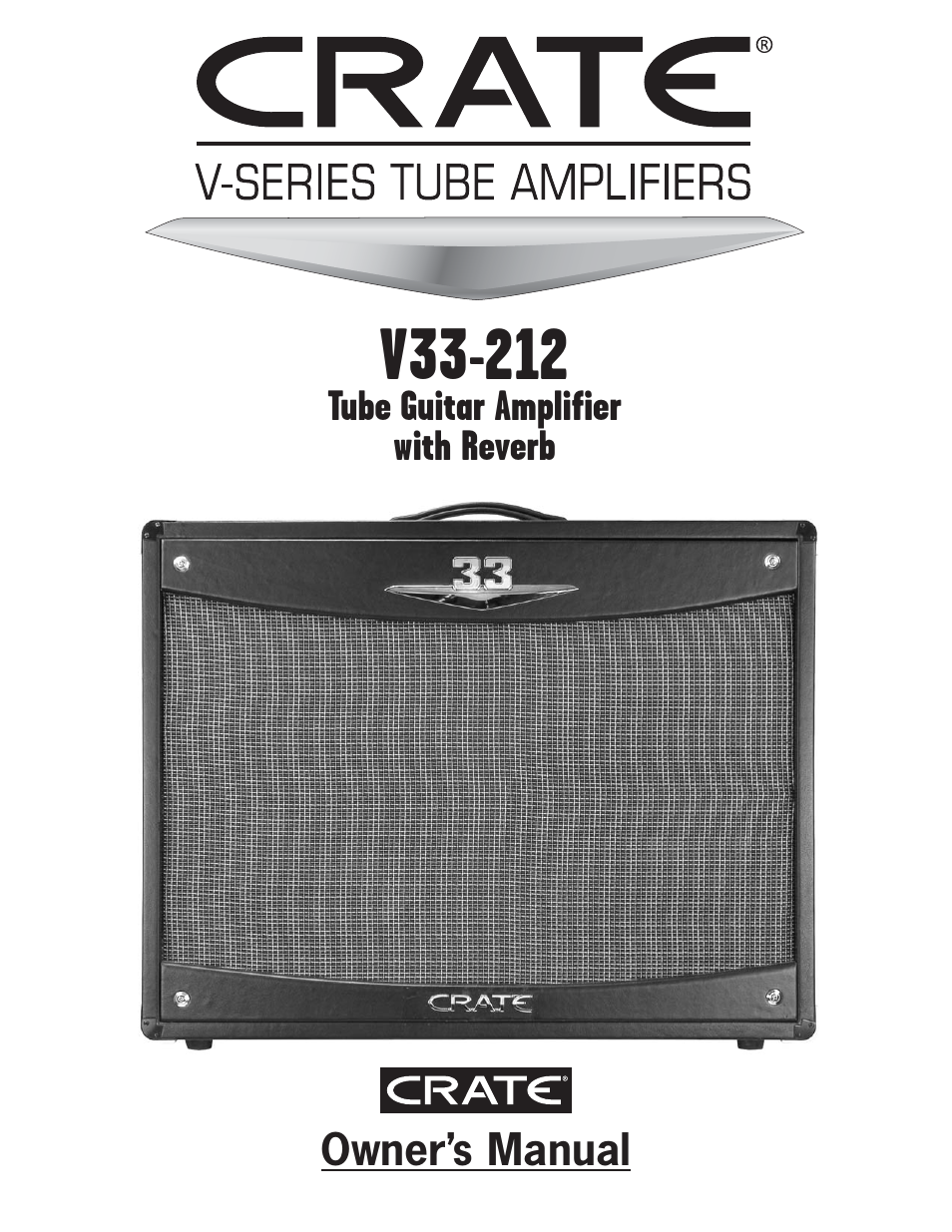 Crate V33-212 User Manual | 12 pages