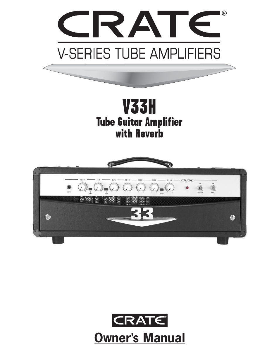 Crate V33H User Manual | 12 pages