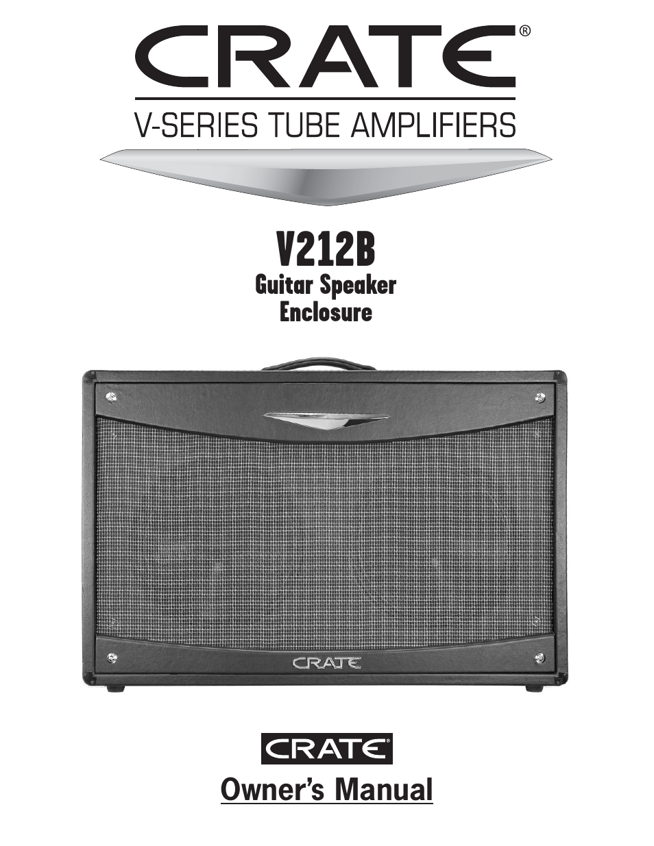 Crate V212B User Manual | 4 pages