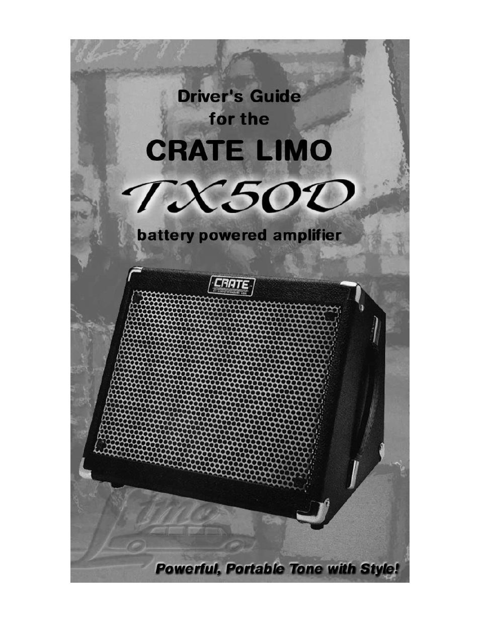 Crate TX50DB User Manual | 12 pages