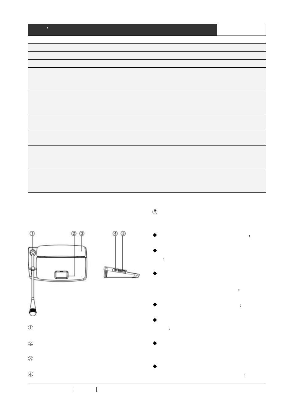 2 cr-m4104a1 discussion unit, 1 panel functions instruction, 2 functions and features | CREATOR Digital Conference System User Manual | Page 19 / 62