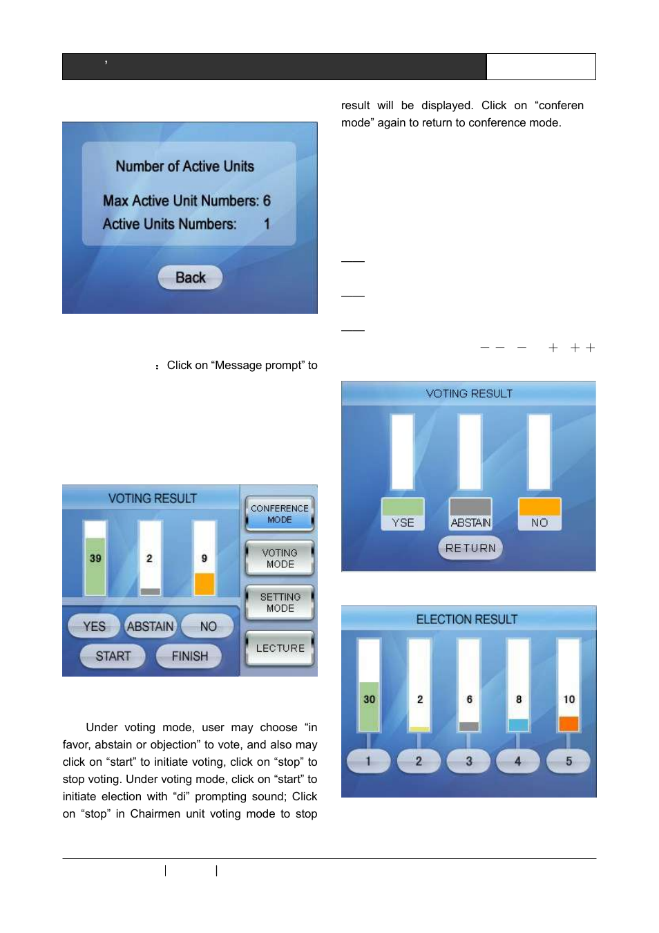 CREATOR Digital Conference System User Manual | Page 33 / 62