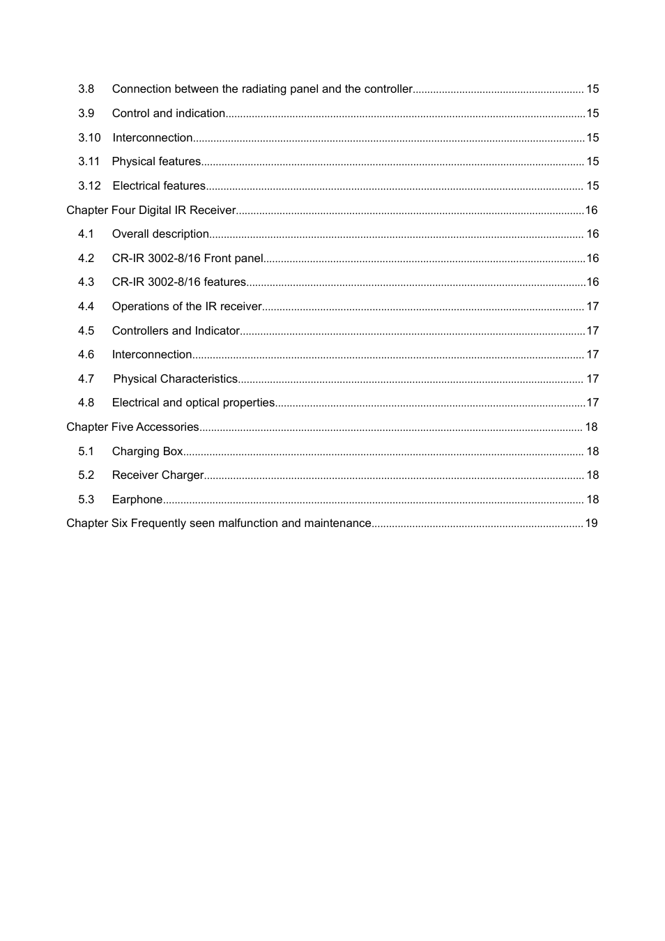 CREATOR Wireless IR Interpretation System User Manual | Page 7 / 28